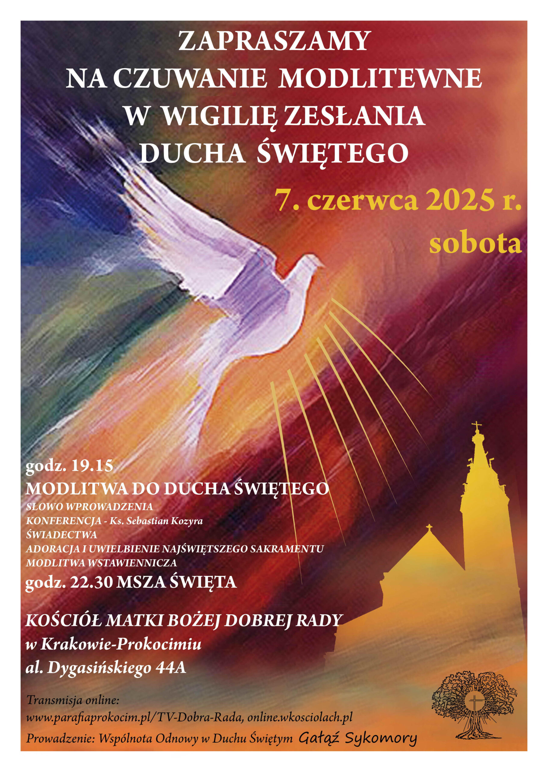 Czuwanie Przed Zesłaniem Gałąź Sykomory