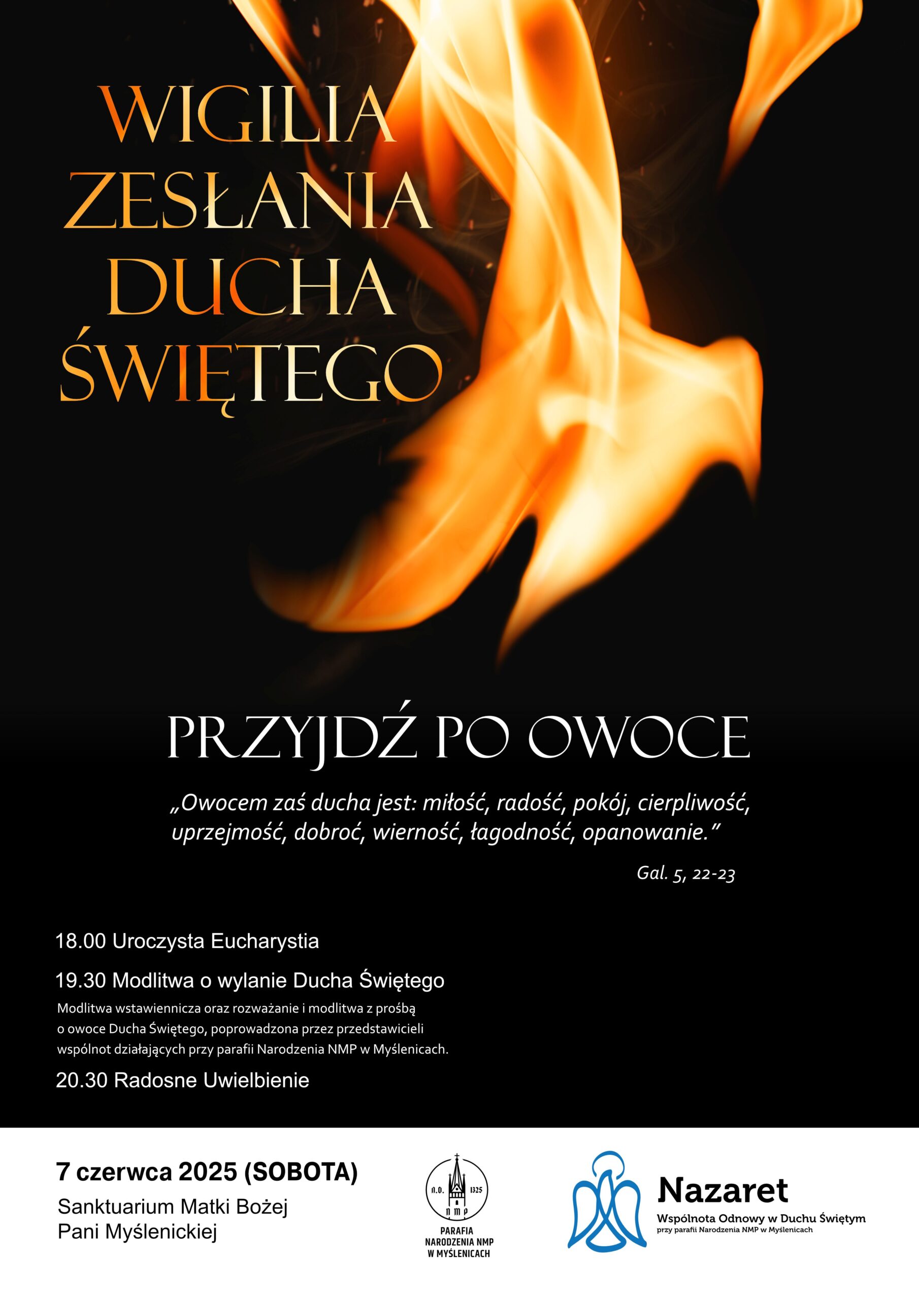 Czuwanie przed Zesłaniem Myślenice