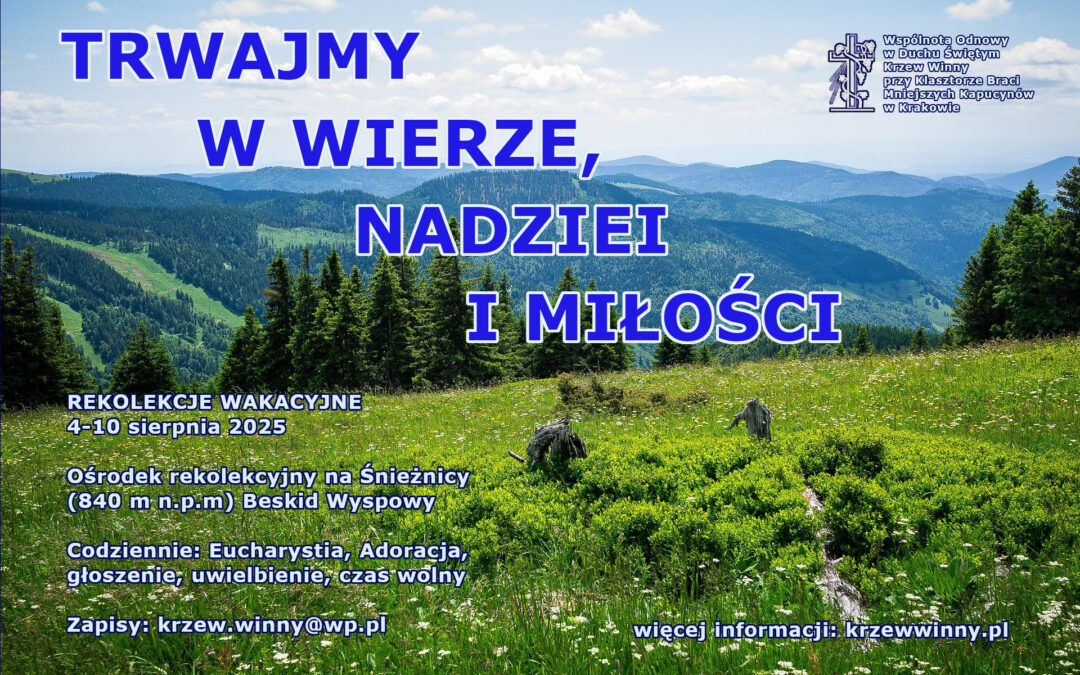 Rekolekcje na Śnieźnicy 2025