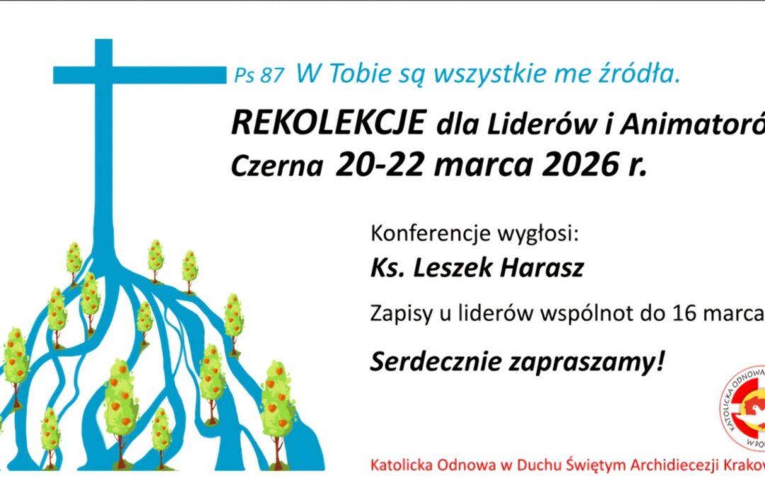 Rekolekcje Czerna 2026